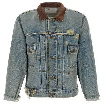 PALY Blue Cotton Denim Jacket PALY