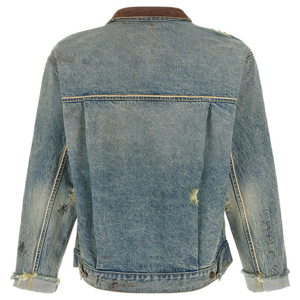 PALY Blue Cotton Denim Jacket PALY