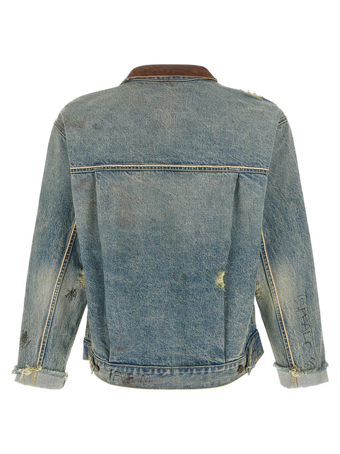 PALY Blue Cotton Denim Jacket PALY