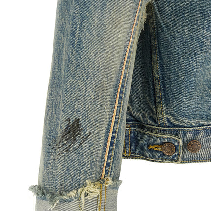 PALY Blue Cotton Denim Jacket PALY