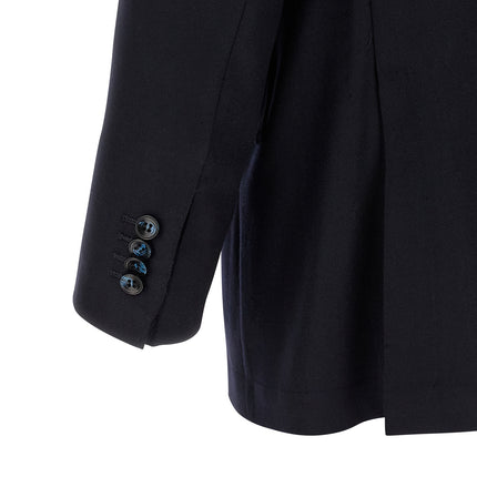 Kiton Blue Virgin Wool Two-Piece Suit Kiton