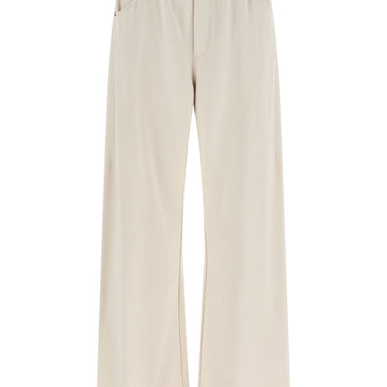 Brunello Cucinelli Beige Cotton Athletic Pants
