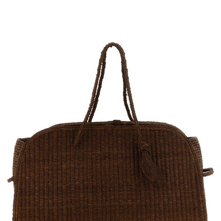 Jacquemus Brown Raffia Tote Bag Jacquemus