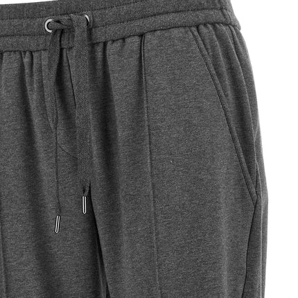 Brunello Cucinelli Gray Cotton Casual Pants Brunello Cucinelli