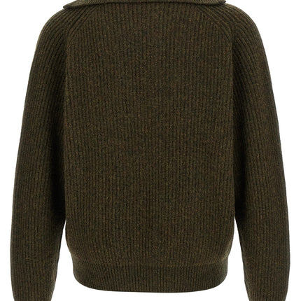 Jil Sander Bicolor Wool Cardigan Jil Sander