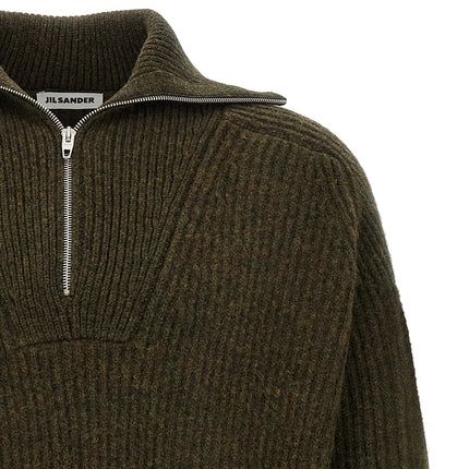Jil Sander Bicolor Wool Cardigan Jil Sander