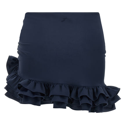 Jacquemus Blue Polyamide Long Skirt Jacquemus