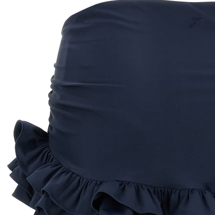 Jacquemus Blue Polyamide Long Skirt Jacquemus