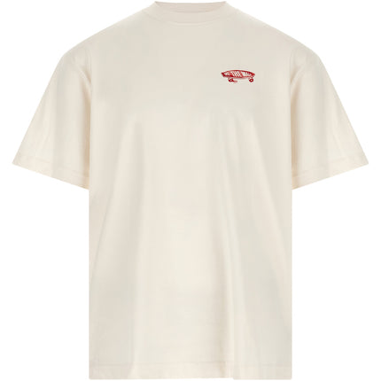 Vans White Cotton T-Shirt Vans