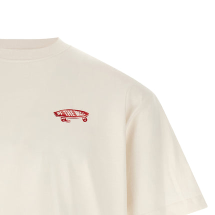 Vans White Cotton T-Shirt Vans