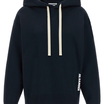 Jil Sander Blue Cotton Sweatshirt Jil Sander