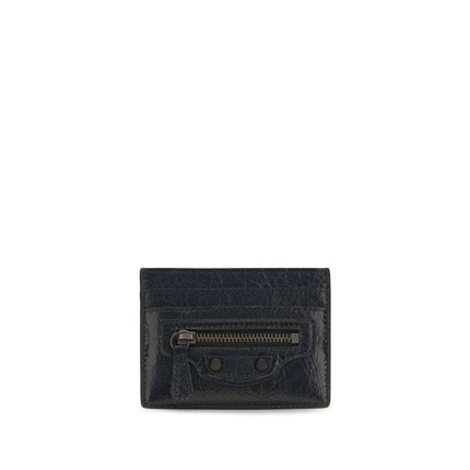 Balenciaga Black Lamb Ovis Aries Aries Wallet Balenciaga