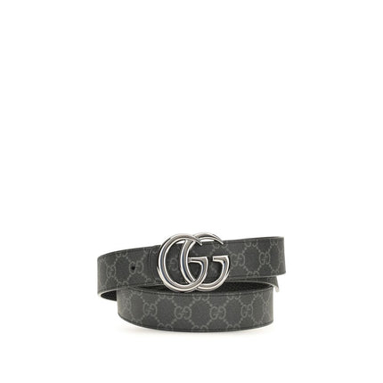 Gucci Black Calf Leather Bos Taurus Regular Belt Gucci