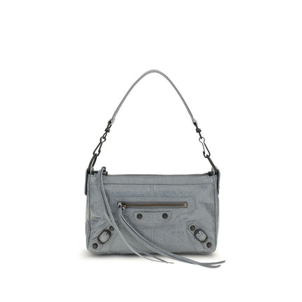 Balenciaga Gray Lamb Ovis Aries Aries Handbag Balenciaga