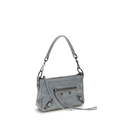 Balenciaga Gray Lamb Ovis Aries Aries Handbag Balenciaga