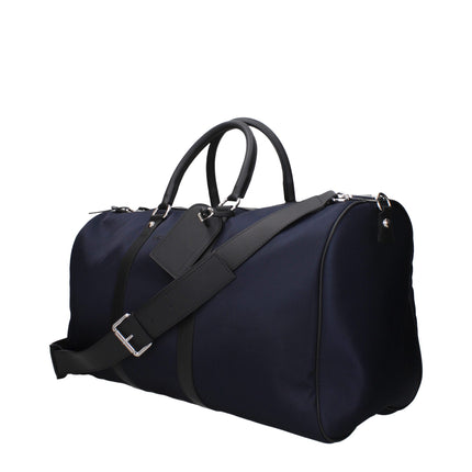 Kiton Blue Nylon Luggage And Travel Kiton