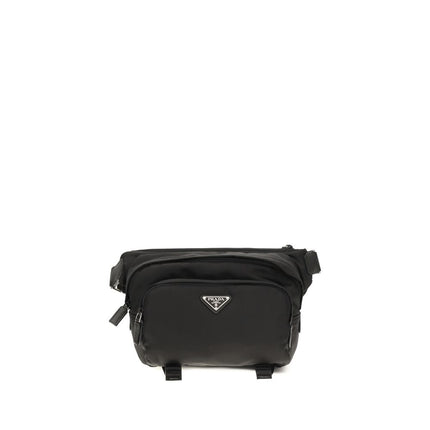 Prada Black Nylon Shoulder Bag