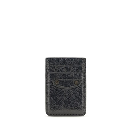 Balenciaga Black Lamb Ovis Aries Aries Wallet