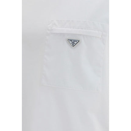 Prada White Cotton T-Shirt