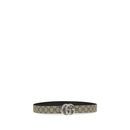 Gucci Beige Calf Leather Bos Taurus Regular Belt Gucci