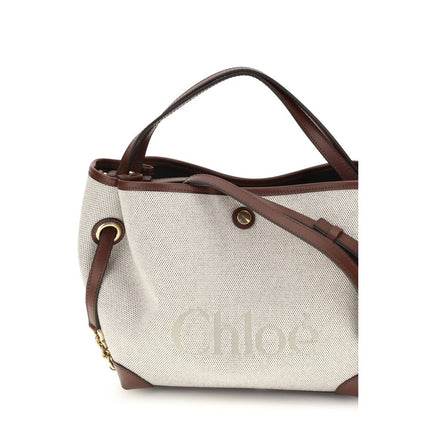 Chloé Beige Fabric Handbag Chloé