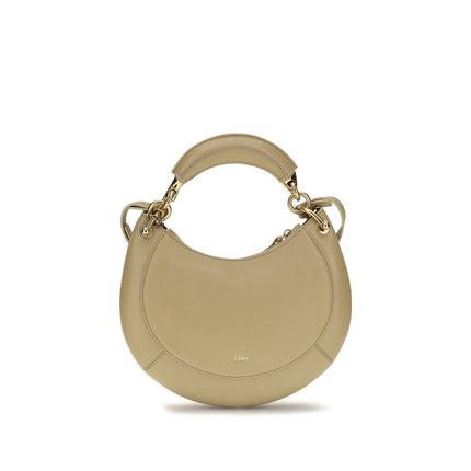 Chloé Beige Calf Leather Bos Taurus Shoulder Bag Chloé