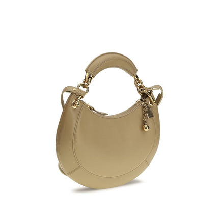 Chloé Beige Calf Leather Bos Taurus Shoulder Bag Chloé