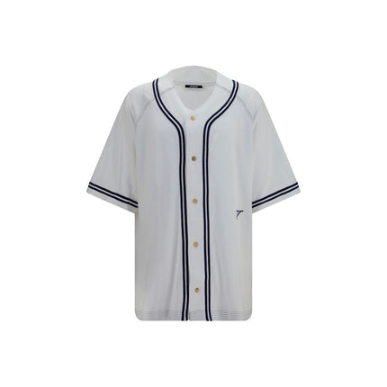 Jacquemus White Cotton Pattern Shirt