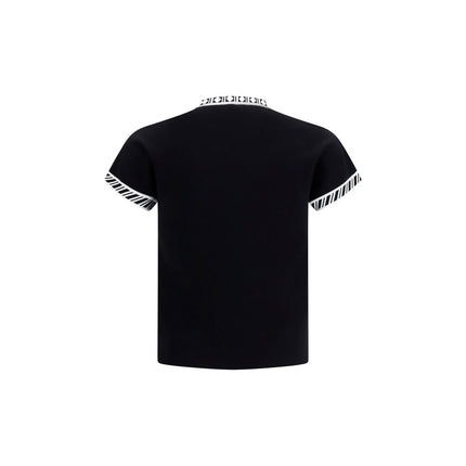 Versace Black Cotton T-Shirt Versace