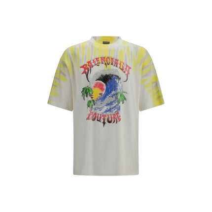 Balenciaga Bicolor Cotton T-Shirt Balenciaga