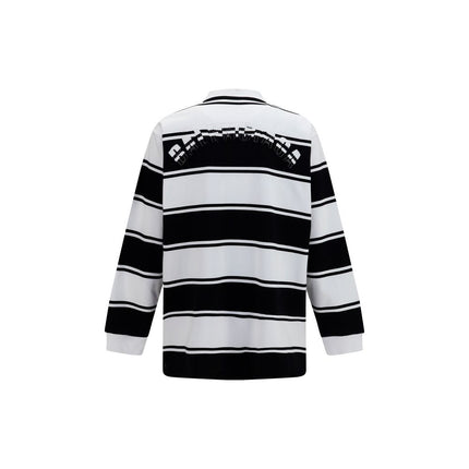 Balenciaga White Cotton Polo Shirt Balenciaga