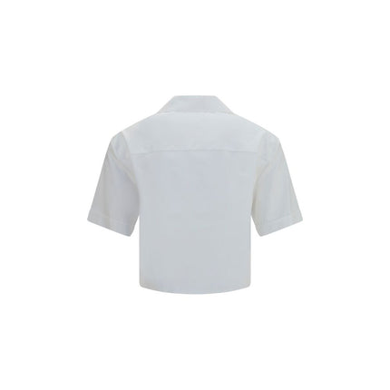 Versace White Cotton Dress Shirt Versace