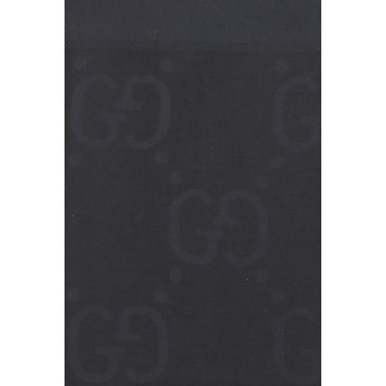 Gucci Black Wool Oves Aries Scarf