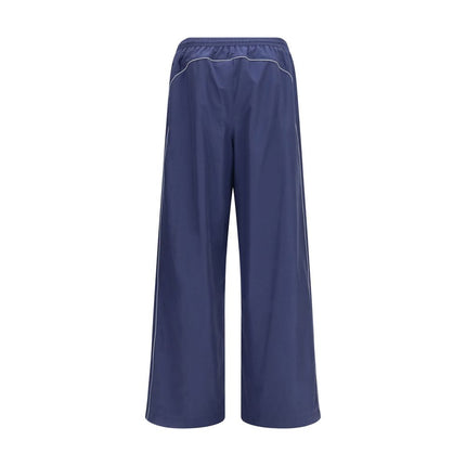Balenciaga Blue Cotton Athletic Pants