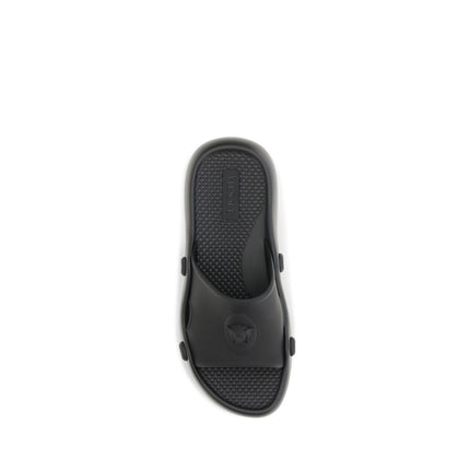 Versace Black Rubber Sandals