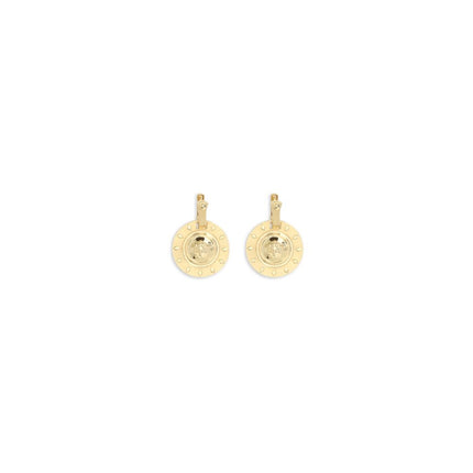 Versace Gold Brass Earrings