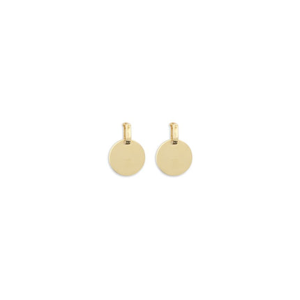 Versace Gold Brass Earrings