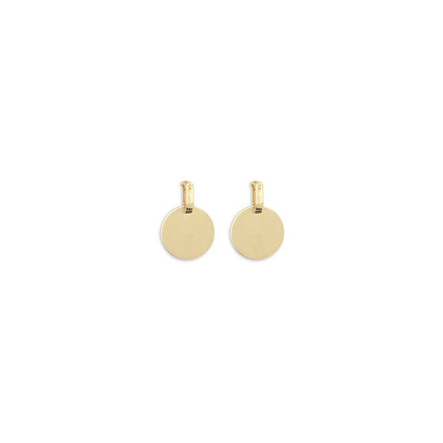Versace Gold Brass Earrings