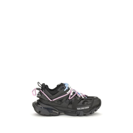 Balenciaga Black Polyester Athletic Sneakers