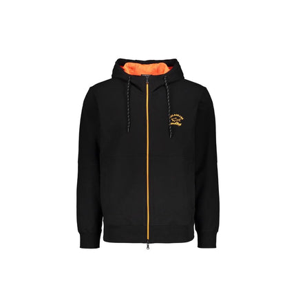 Paul & Shark Black Cotton Sweatshirt
