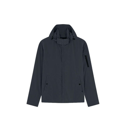 Paul & Shark Gray Nylon Shell Jacket