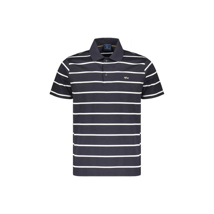 Paul & Shark Blue Cotton Polo Shirt