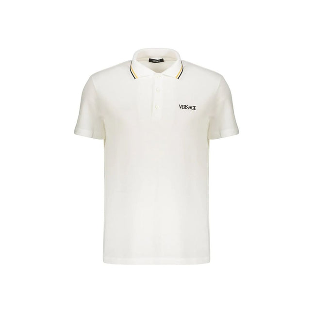 Versace White Cotton T-Shirt