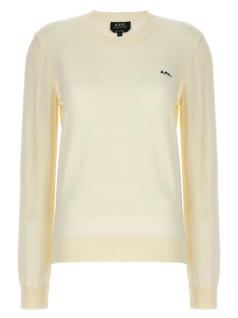 A.P.C. Beige Cotton Cardigan