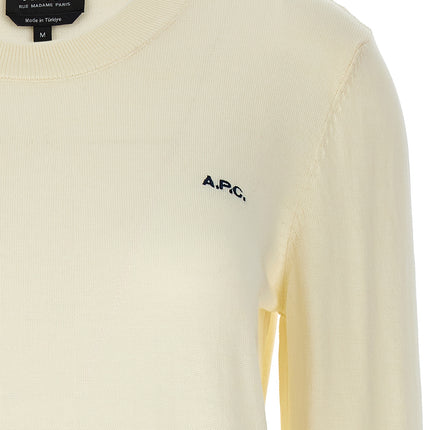 A.P.C. Beige Cotton Cardigan