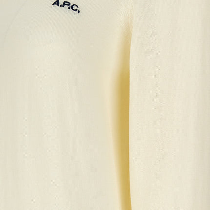 A.P.C. Beige Cotton Cardigan