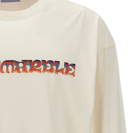 Bluemarble White Cotton T-Shirt