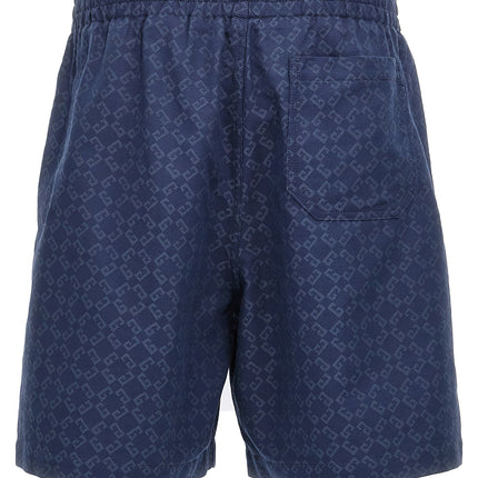 Givenchy Blue Cotton Bermuda Shorts