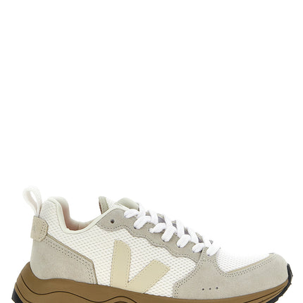 Veja Beige Recycled Polyester Athletic Sneakers