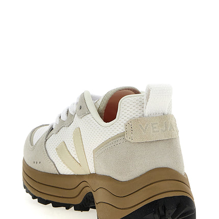 Veja Beige Recycled Polyester Athletic Sneakers